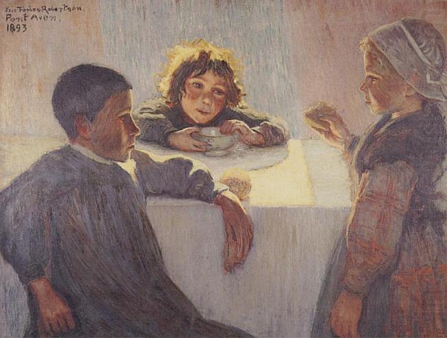 Breton Children Pont Aven (La Bonne Soupe), Eric Forbes-Robertson